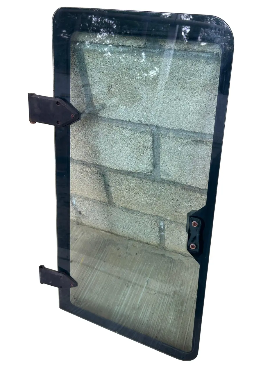 Cristal superior trasero de puerta izquierdo CASE 580L R52881
