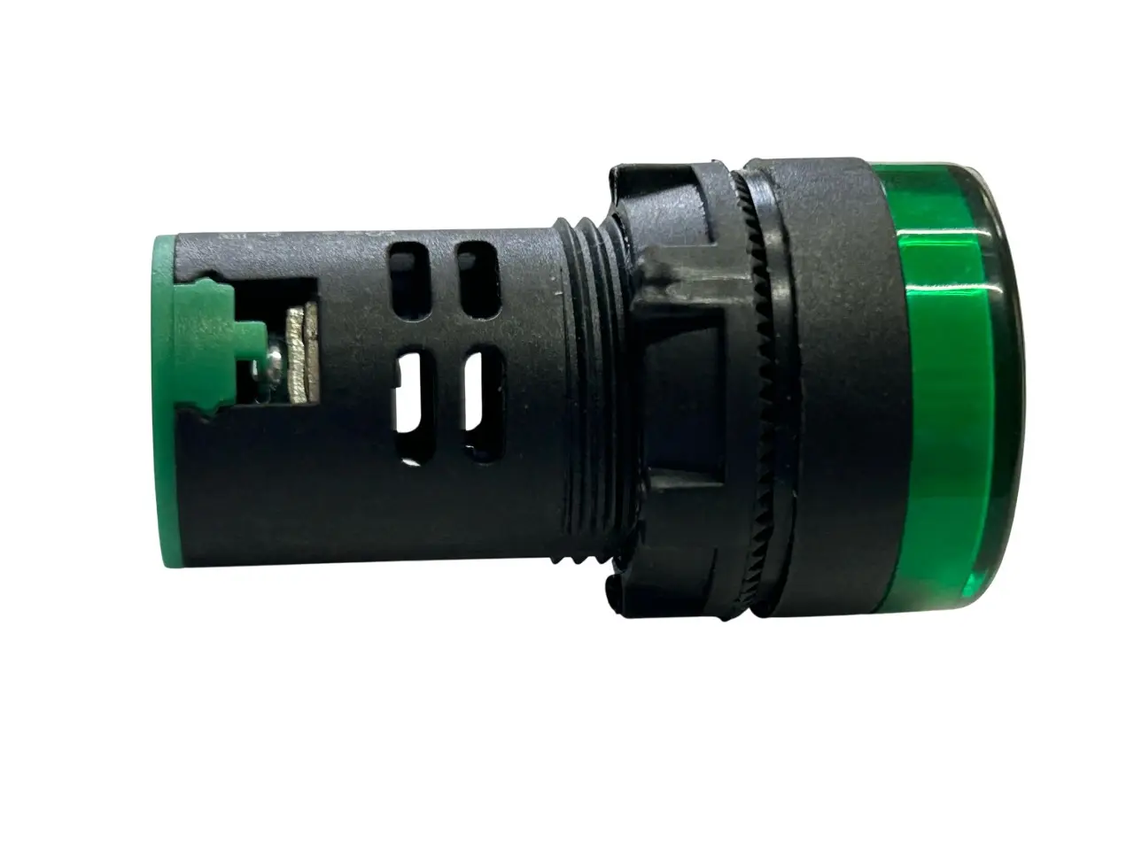 Luz indicadora de encendido para equipos de compactación