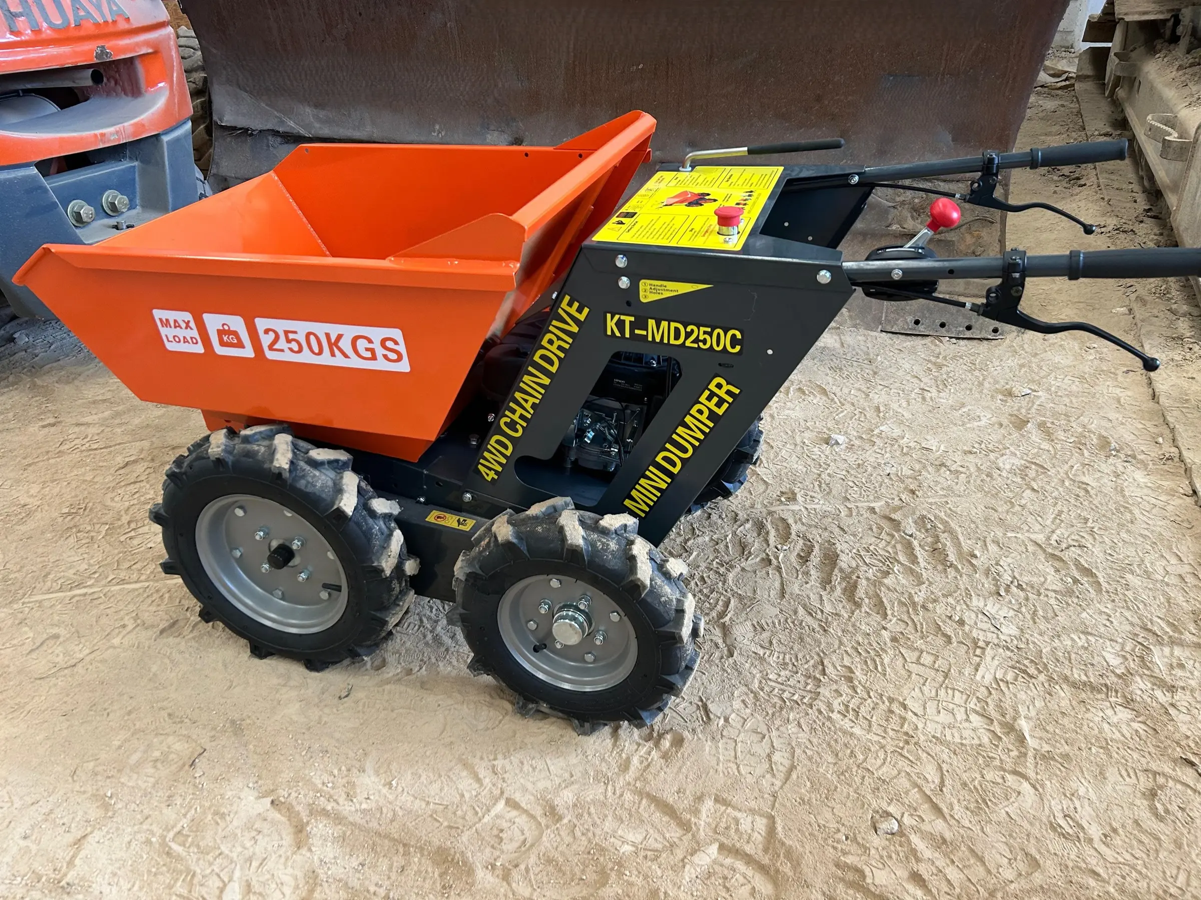 Carretilla Motorizada MD25, Carga 250 Kg